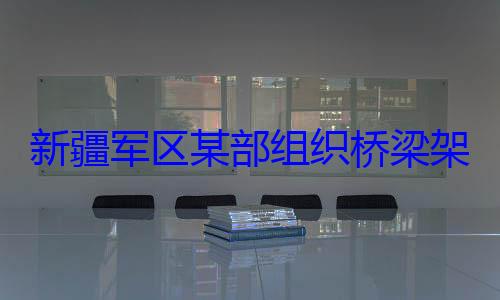 部组织桥梁新疆军区某图架设训练